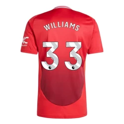 Manchester United Williams #33 Fußballtrikot 2024-25 Heimtrikot Herren