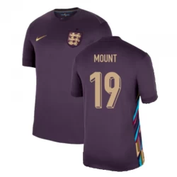 Mason Mount #19 England Fußballtrikots EM 2024 Auswärtstrikot Herren