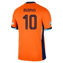 Memphis Depay #10 Niederlande Fußballtrikot EM 2024 Heimtrikot Herren