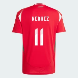 Milos Kerkez #11 Ungarn Fußballtrikot EM 2024 Heimtrikot Herren