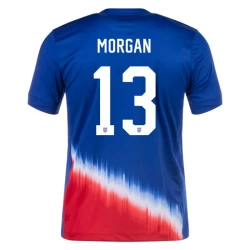 Morgan #13 USA Fußballtrikot Copa America 2024 Auswärtstrikot Herren