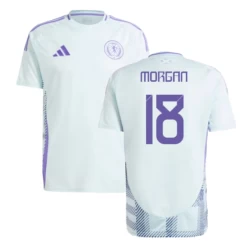 Morgan #18 Schottland Fußballtrikot EM 2024 Auswärtstrikot Herren