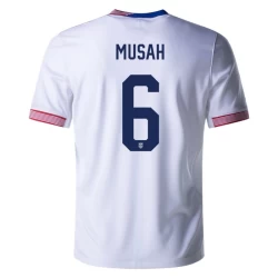 Musah #6 USA Fußballtrikot Copa America 2024 Heimtrikot Herren