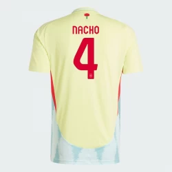 Nacho #4 Spanien Fußballtrikots EM 2024 Auswärtstrikot Herren