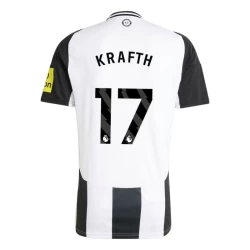 Newcastle United Krafth #17 Fußballtrikot 2024-25 Heimtrikot Herren