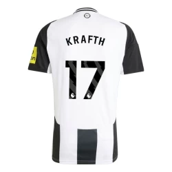 Newcastle United Krafth #17 Fußballtrikots 2024-25 Heimtrikot Herren