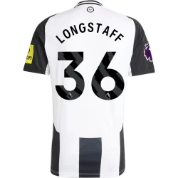 Newcastle United Longstaff #36 Fußballtrikot 2024-25 Heimtrikot Herren