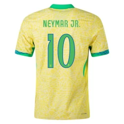 Neymar Jr #10 Brasilien Fußballtrikot Copa America 2024 Heimtrikot Herren