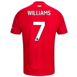 Nottingham Forest FC Williams #7 Fußballtrikot 2024-25 Heimtrikot Herren