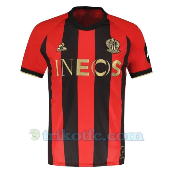 OGC Nice Fußballtrikot 2024-25 Heimtrikot Herren