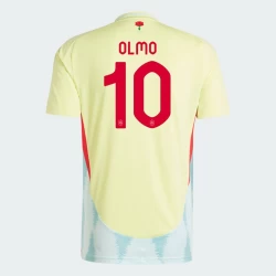 Olmo #10 Spanien Fußballtrikot EM 2024 Auswärtstrikot Herren