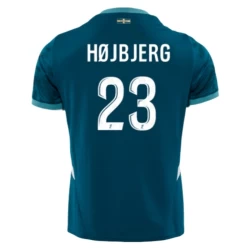 Olympique de Marseille Fußballtrikot 2024-25 Hojbjerg #23 Auswärtstrikot Herren