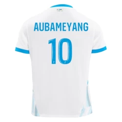 Olympique de Marseille Pierre-Emerick Aubameyang #10 Fußballtrikot 2024-25 Heimtrikot Herren