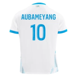 Olympique de Marseille Pierre-Emerick Aubameyang #10 Fußballtrikots 2024-25 Heimtrikot Herren