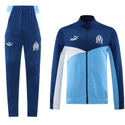 Olympique de Marseille Trainingsanzüge Jacke 2024-25 Blau