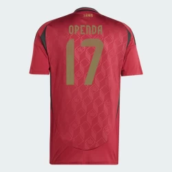 Openda #17 Belgien Fußballtrikot EM 2024 Heimtrikot Herren