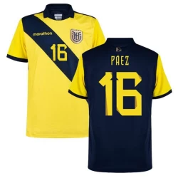 Paez #16 Ecuador Fußballtrikots Copa America 2024 Heimtrikot Herren