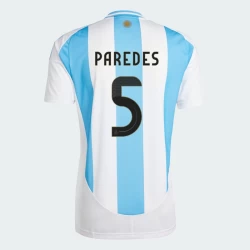 Paredes #5 Argentinien Fußballtrikot Copa America 2024 Heimtrikot Herren