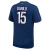 Paris Saint-Germain PSG Danilo #15 Fußballtrikot 2024-25 Heimtrikot Herren