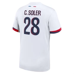 Paris Saint-Germain PSG Fußballtrikot 2024-25 C.Soler #28 Auswärtstrikot Herren