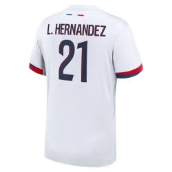 Paris Saint-Germain PSG Fußballtrikot 2024-25 L.Hernandez #21 Auswärtstrikot Herren