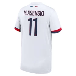 Paris Saint-Germain PSG Fußballtrikot 2024-25 M.Asensio #11 Auswärtstrikot Herren