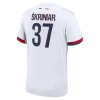 Paris Saint-Germain PSG Fußballtrikot 2024-25 Skriniar #37 Auswärtstrikot Herren