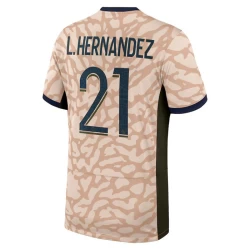 Paris Saint-Germain PSG Fußballtrikot Theo Hernández #21 2024-25 Fourthtrikot Herren