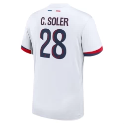 Paris Saint-Germain PSG Fußballtrikots 2024-25 C.Soler #28 Auswärtstrikot Herren