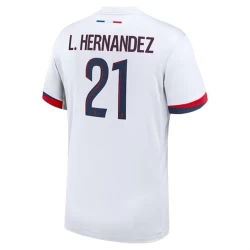 Paris Saint-Germain PSG Fußballtrikots 2024-25 L.Hernandez #21 Auswärtstrikot Herren