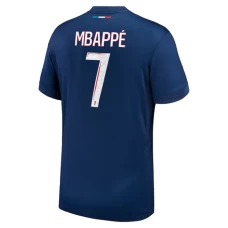 Paris Saint-Germain PSG Kylian Mbappé #7 Fußballtrikot 2024-25 Heimtrikot Herren