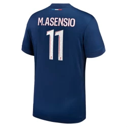 Paris Saint-Germain PSG M.Asensio #11 Fußballtrikot 2024-25 Heimtrikot Herren