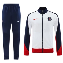 Paris Saint-Germain PSG Trainingsanzüge Jacke 2024-25 Weiß