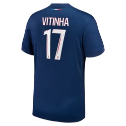 Paris Saint-Germain PSG Vitinha #17 Fußballtrikot 2024-25 Heimtrikot Herren