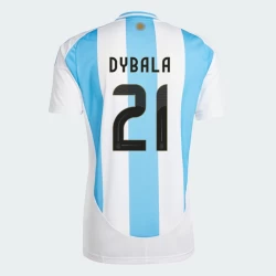 Paulo Dybala #21 Argentinien Fußballtrikot Copa America 2024 Heimtrikot Herren