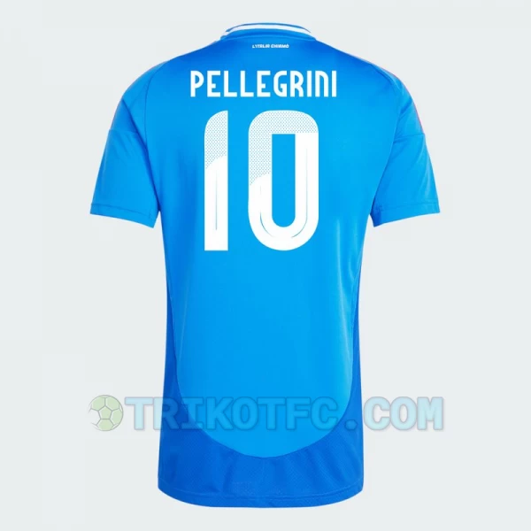 Pellegrini #10 Italien Fußballtrikots EM 2024 Heimtrikot Herren
