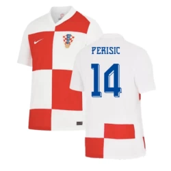 Perisic #14 Kroatien Fußballtrikot EM 2024 Heimtrikot Herren