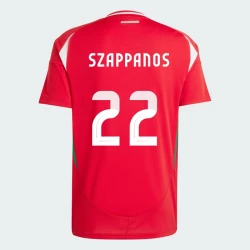 Peter Szappanos #17 Ungarn Fußballtrikot EM 2024 Heimtrikot Herren