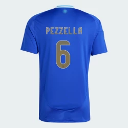 Pezzella #6 Argentinien Fußballtrikot Copa America 2024 Auswärtstrikot Herren