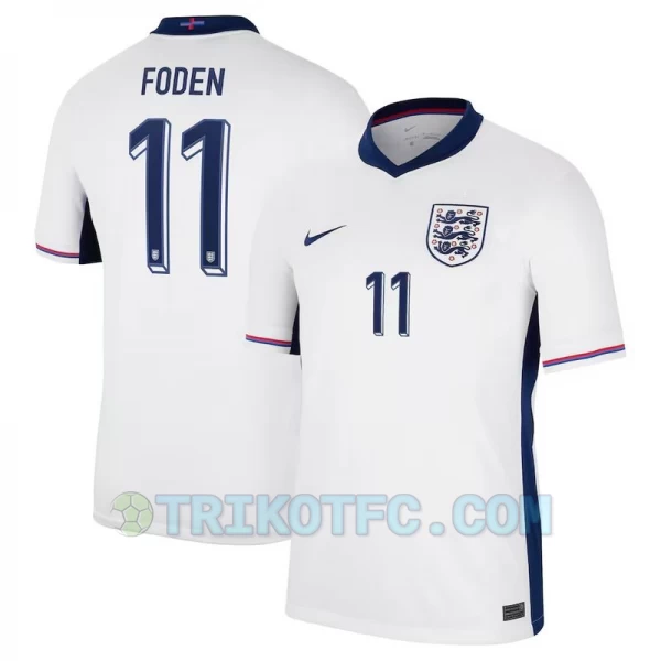 Phil Foden #11 England Fußballtrikots EM 2024 Heimtrikot Herren