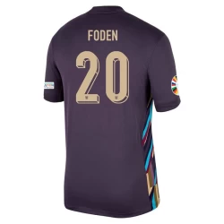 Phil Foden #20 England Fußballtrikot EM 2024 Auswärtstrikot Herren