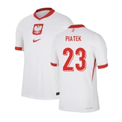 Piatek #23 Polen Fußballtrikot EM 2024 Heimtrikot Herren