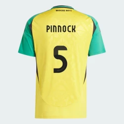 Pinnock #14 Jamaika Fußballtrikots Copa America 2024 Heimtrikot Herren