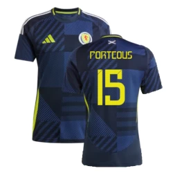 Porteous #15 Schottland Fußballtrikot EM 2024 Heimtrikot Herren