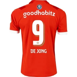 PSV Eindhoven De Jong #9 Fußballtrikot 2023-24 Heimtrikot Herren