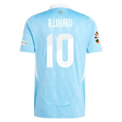 R. Lukaku #10 Belgien Fußballtrikot EM 2024 Auswärtstrikot Herren