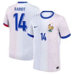 Rabiot #14 Frankreich Fußballtrikot EM 2024 Auswärtstrikot Herren