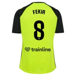 Real Betis Fußballtrikot 2024-25 Fekir #8 Auswärtstrikot Herren