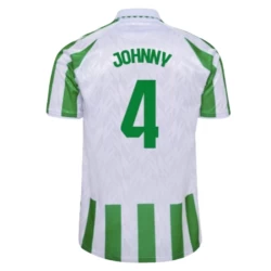 Real Betis Johnny #4 Fußballtrikot 2024-25 Heimtrikot Herren