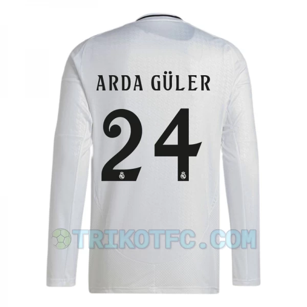 Real Madrid Arda Guler #24 Fußballtrikots 2024-25 Heimtrikot Herren Langarm
